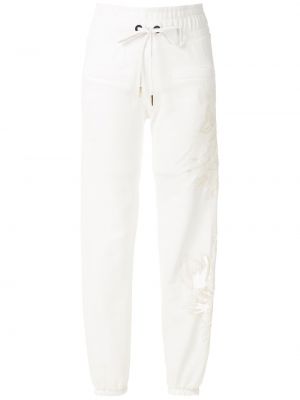 Pantalones de chándal Andrea Bogosian blanco