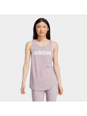Camiseta sin mangas bootcut Adidas Sportswear rosa