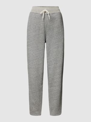 Spodnie sportowe bawełniane Polo Ralph Lauren szare