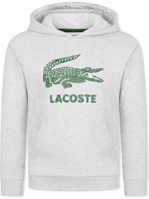 Hættetrøje for piger Lacoste Kids grå