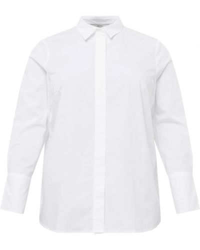 Блуза Esprit Curves бяло