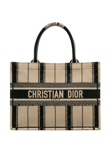 Shopper kabelka Christian Dior Pre-owned hnědá