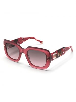 Transparenter sonnenbrille Carolina Herrera pink