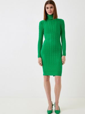 Платье Moki зеленое