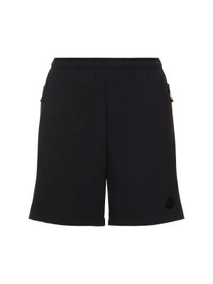 Shorts en nylon Moncler noir