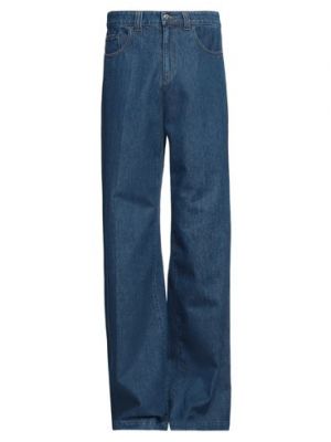 Jeans di cotone Emporio Armani blu