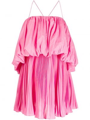 Koktejlové šaty Acler růžové
