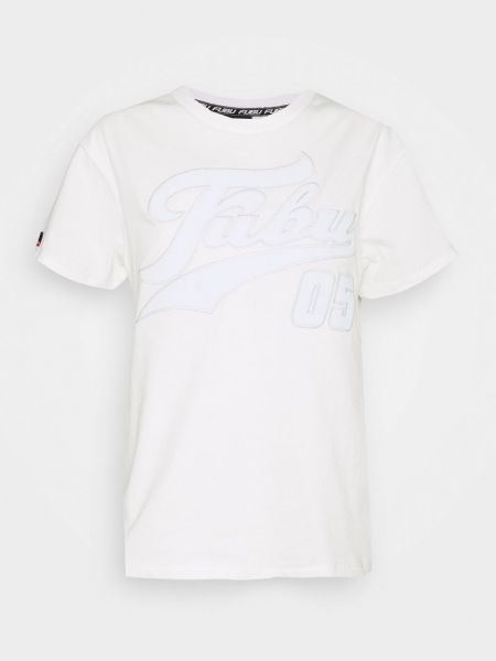 Koszulka z nadrukiem Fubu biała