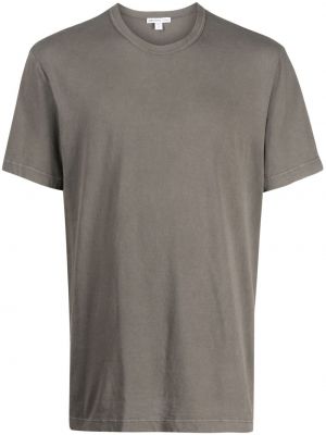 T-shirt a maniche corte James Perse grigio