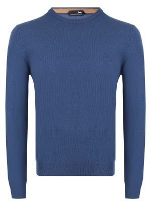 Синий пуловер Harmont&blaine