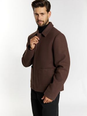 Демисезонная куртка Dreimaster коричневая