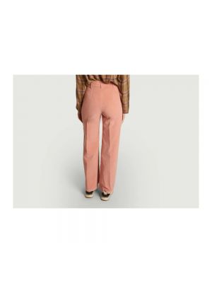 Pantalones de algodón con bolsillos Diega rosa