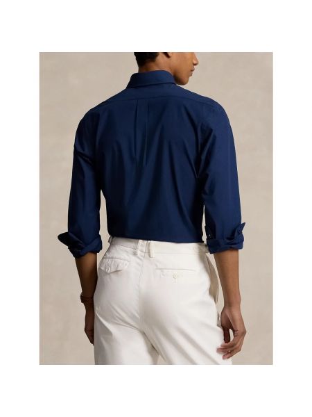 Camisa manga larga Ralph Lauren azul