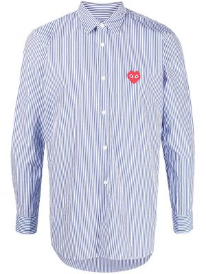 Bavlněná košile se srdcovým vzorem Comme Des Garçons