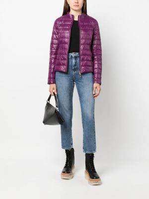 Dūnu jaka ar rāvējslēdzēju Patrizia Pepe violets