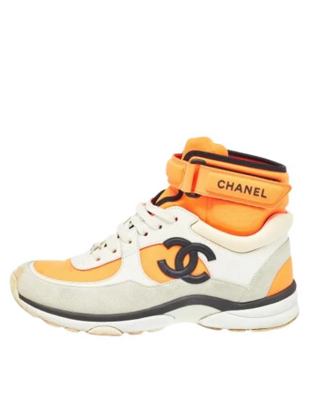 Nylonowe sneakersy retro Chanel Vintage