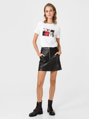 Spódnica jeansowa Calvin Klein czarna