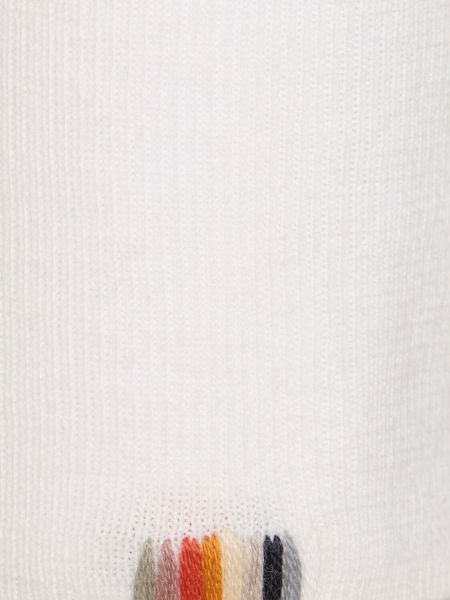 Cardigan di cachemire di cotone Extreme Cashmere bianco