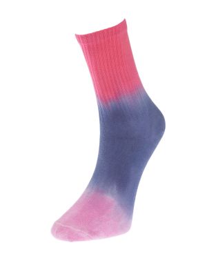 Плетени чорапи Trendyol синьо