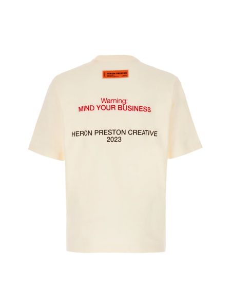 Koszulka Heron Preston beżowa