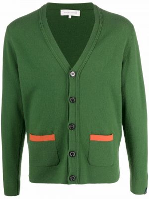 Cardigan en laine Mackintosh vert