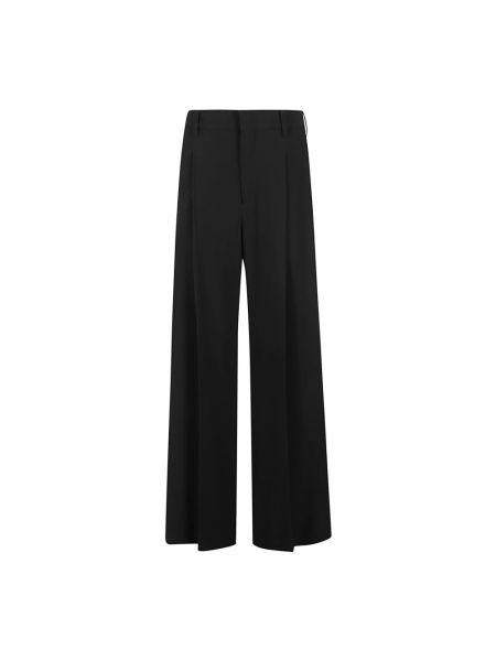 Szerokie spodnie Isabel Marant czarne