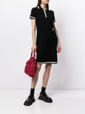 Mini vestido Chanel Pre-owned negro