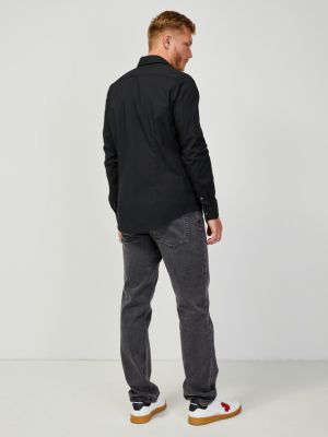 Koszula relaxed fit slim fit Calvin Klein Jeans czarna