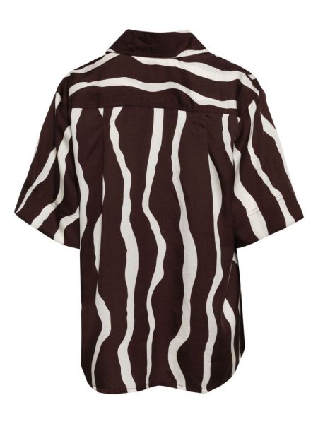 Hemd mit print mit zebra-muster Faithfull The Brand