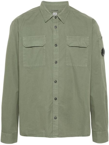 Medvilninė marškiniai C.p. Company žalia