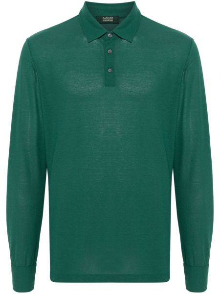 Poloshirt Zanone grøn