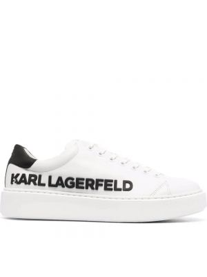 Trampki skórzane Karl Lagerfeld