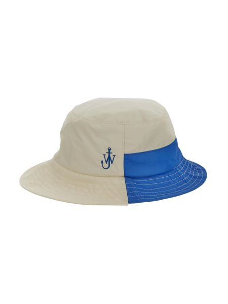 Nylonowy kapelusz Jw Anderson biały