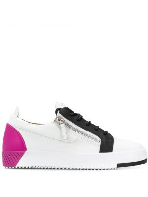 Blixtlås sneakers Giuseppe Zanotti vit