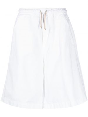 Oversize shorts aus baumwoll Société Anonyme weiß