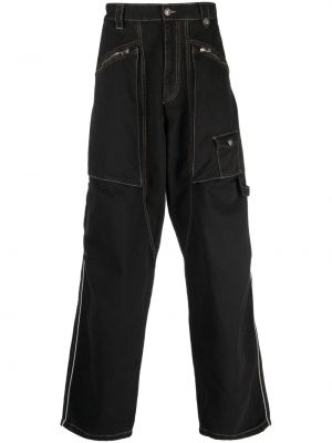 Voľné nohavice s vreckami Marant čierna