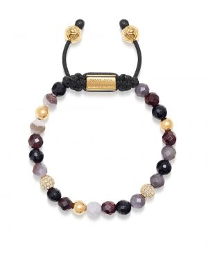 Granat perlen armband Nialaya Jewelry gold