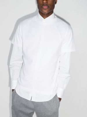 Camiseta con estampado A-cold-wall* blanco