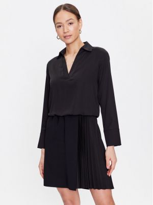 Φόρεμα σε στυλ πουκάμισο Marella μαύρο
