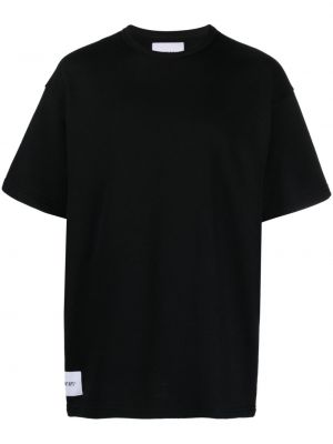 T-krekls ar apaļu kakla izgriezumu Wtaps melns