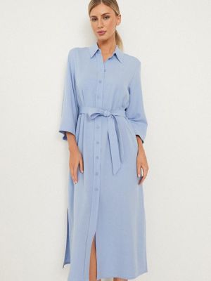 Платье-рубашка Vittoria Vicci голубое
