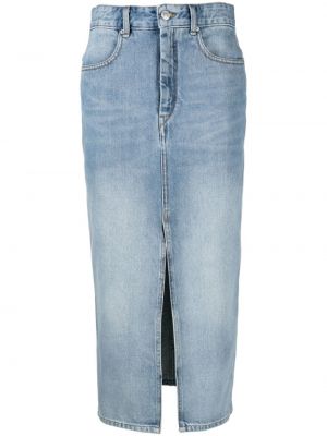Spódnica jeansowa Isabel Marant niebieska