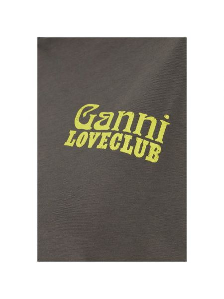 Camiseta de algodón Ganni