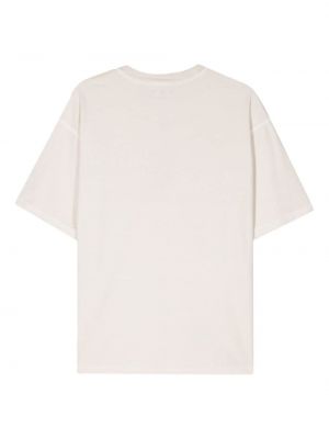 T-shirt mit print Stüssy beige