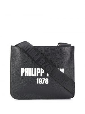 Bolsa con estampado Philipp Plein negro