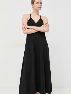 Liu Jo pamut ruha , maxi, harang alakú - Fekete