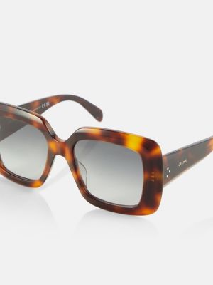 Puntíkaté sluneční brýle Celine Eyewear šedé
