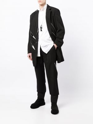 Blazer mit reißverschluss Yohji Yamamoto schwarz