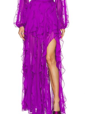 Длинная юбка Patbo фиолетовая