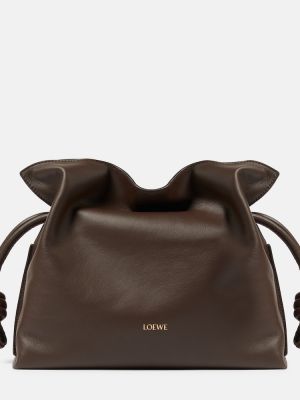 Кожени чанта тип „портмоне“ Loewe кафяво